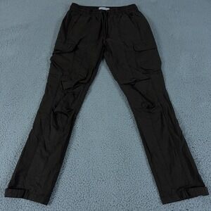 Pacsun Pants Mens Medium Brown Slim Fit Jogger Cargo Nylon Drawstring Hiking